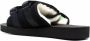 Suicoke Mmoto Cab sandalen met klittenband Zwart - Thumbnail 3