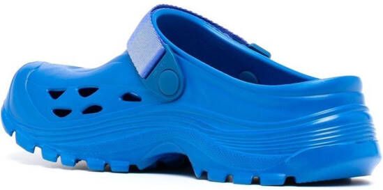 Suicoke MOK muiltjes met klittenband Blauw