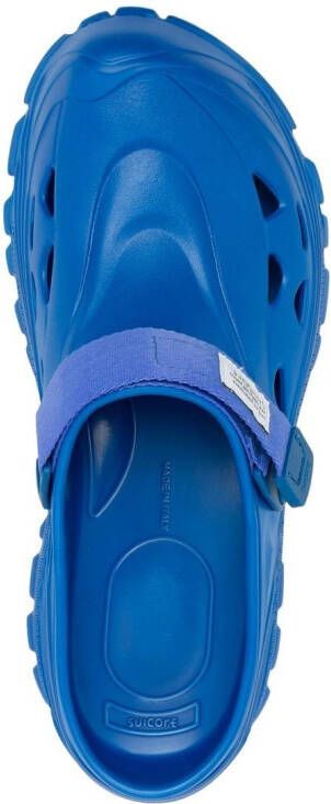 Suicoke MOK muiltjes met klittenband Blauw