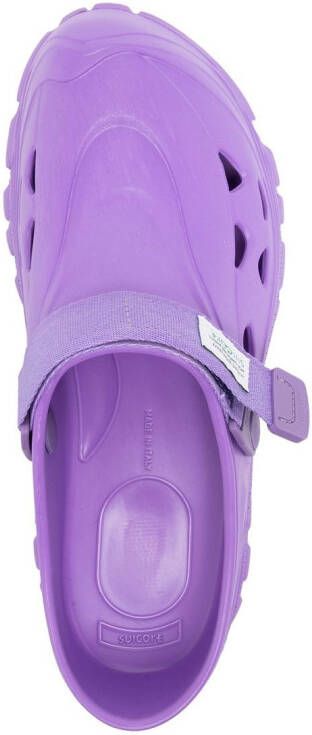 Suicoke MOK slip-on muiltjes Paars