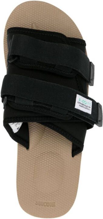 Suicoke Moto-Cab-ECO sandalen met klittenband Zwart