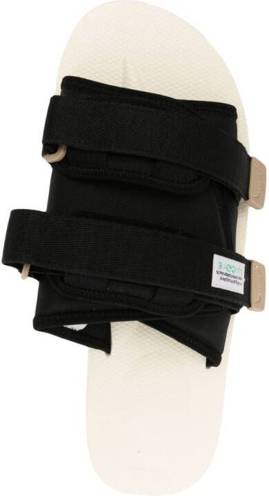 Suicoke Moto-Cab sandalen met klittenband Zwart