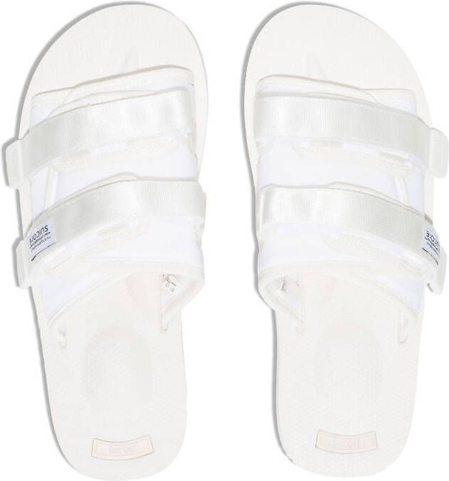 Suicoke MOTO sandalen met dubbele bandjes Wit