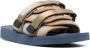 Suicoke Moto slippers met klittenband Bruin - Thumbnail 2