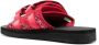 Suicoke Sandalen met dubbel bandje Rood - Thumbnail 3