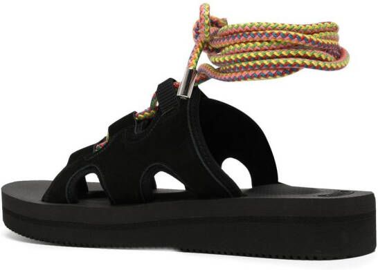 Suicoke Sandalen met enkelbandje Zwart