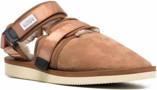 Suicoke Sandalen met gesloten neus Bruin