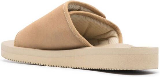 Suicoke Sandalen met klittenband Beige