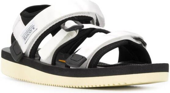 Suicoke Sandalen met klittenband Wit