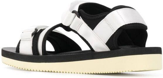 Suicoke Sandalen met klittenband Wit