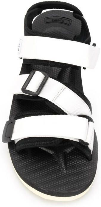 Suicoke Sandalen met klittenband Wit