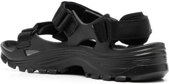 Suicoke Sandalen met klittenband Zwart