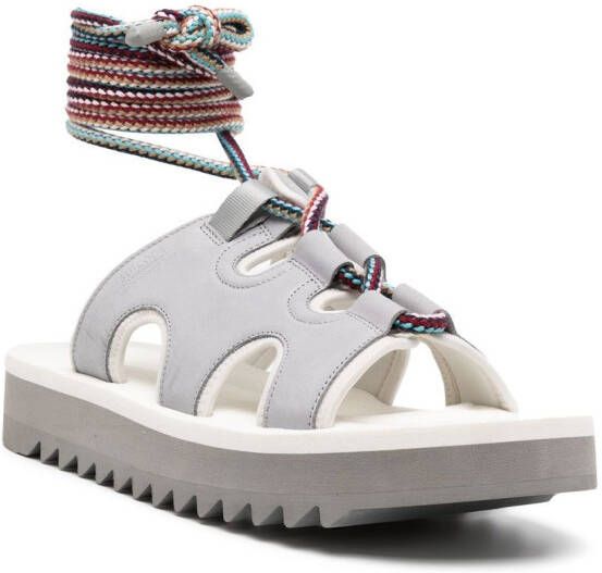 Suicoke Sandalen met open neus Grijs