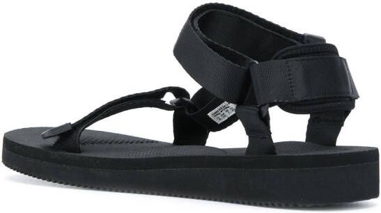 Suicoke Sandalen met open neus Zwart