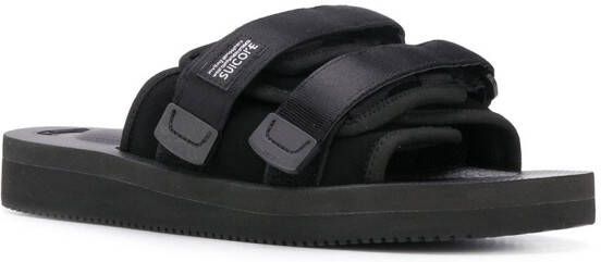 Suicoke Sandalen met open neus Zwart