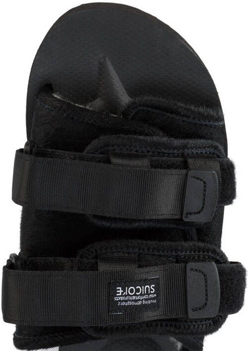 Suicoke Moto-VHL sandalen met open neus Zwart