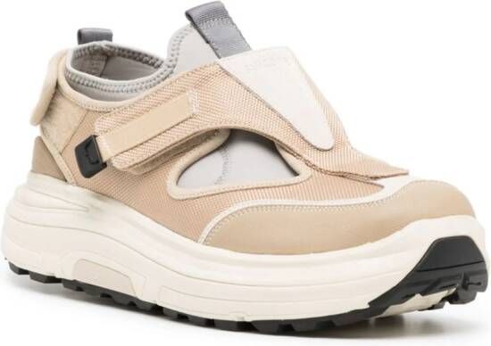 Suicoke Tred sneakers met logopatch Beige