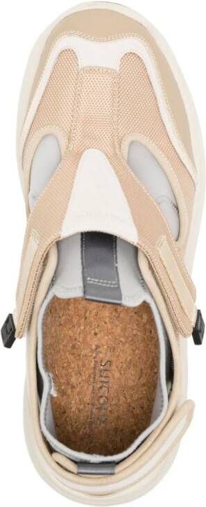 Suicoke Tred sneakers met logopatch Beige