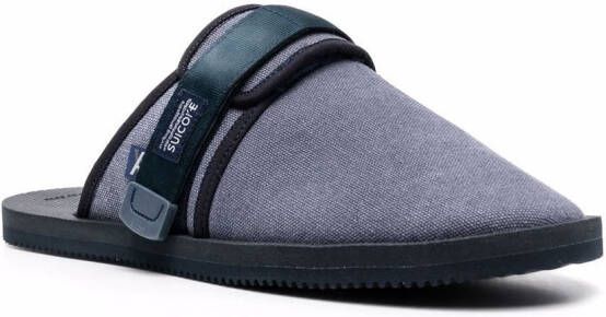 Suicoke x Daniel Arsham Zavo-Mabda slippers Blauw