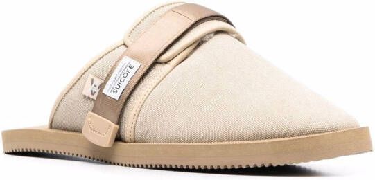 Suicoke x Daniel Arsham Zavo pantoffels Beige