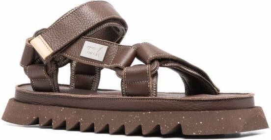 Suicoke x Depa 01 sandalen Bruin