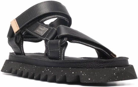 Suicoke x Depa 01 sandalen Zwart