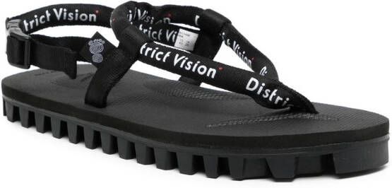 Suicoke x District Vision GUT-DVN sandalen Zwart