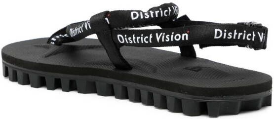 Suicoke x District Vision GUT-DVN sandalen Zwart