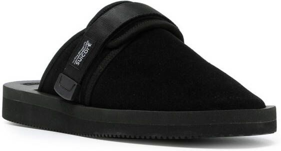 Suicoke Zavo slip-on sandalen Zwart