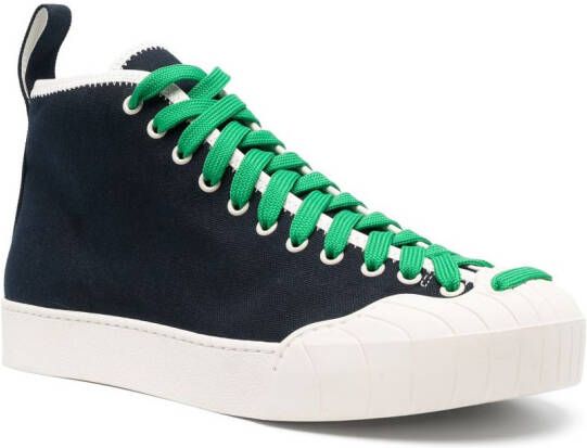 Sunnei Sneakers met contrasterende veters Blauw