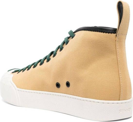 Sunnei Isi high-top sneakers Geel