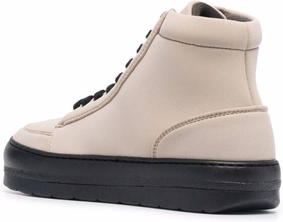 Sunnei Sneakers met chunky zool Beige