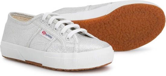 Superga Kids Vetersneakers Zilver