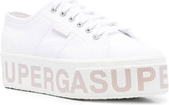 Superga Sneakers met logoprint Wit