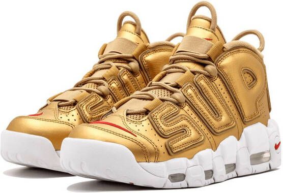 Supreme Air More Uptempo Nike x sneakers Metallic