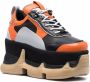 SWEAR Air Revive Nitro sneakers met plateauzool Oranje - Thumbnail 2