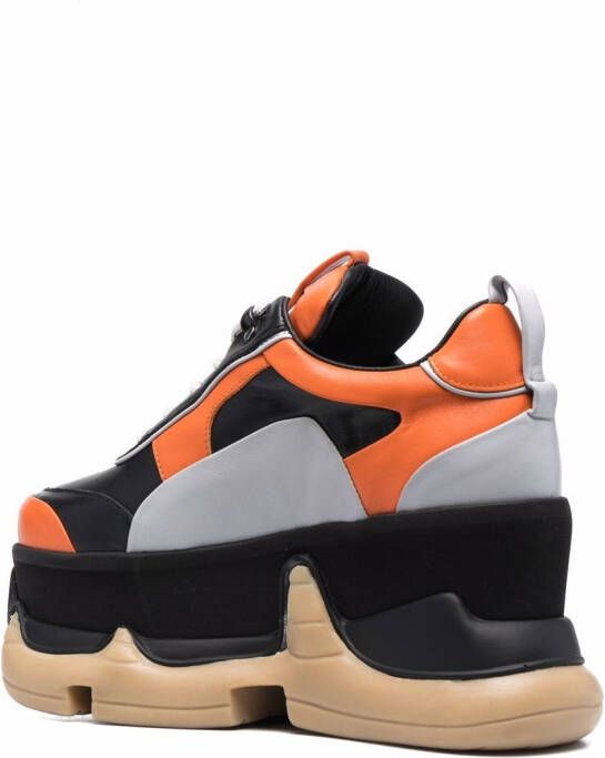 SWEAR Air Revive Nitro sneakers met plateauzool Oranje