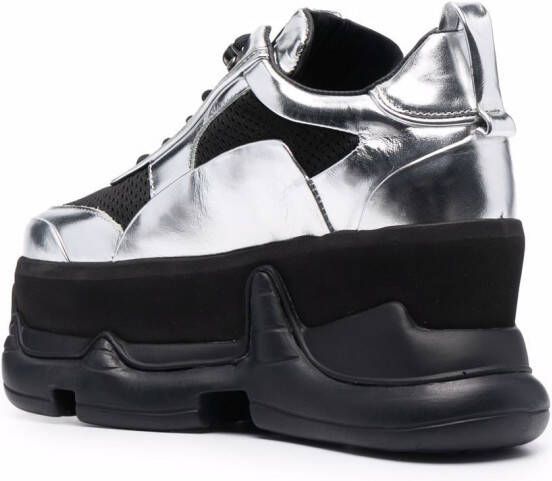 SWEAR Air Revive Nitro sneakers met plateauzool Zilver
