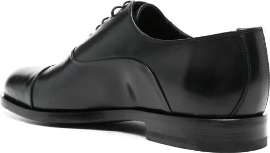 Tagliatore Leren Oxford schoenen Zwart