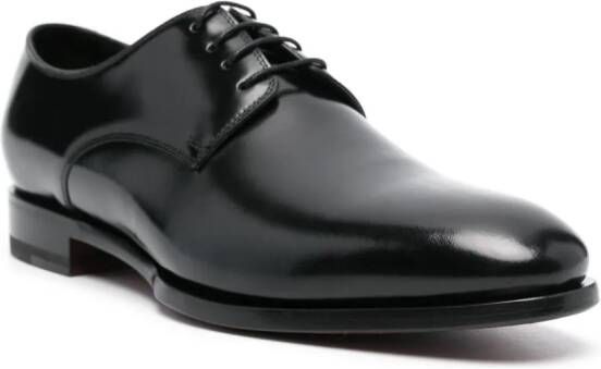 Tagliatore Oxford schoenen met vlakken Zwart