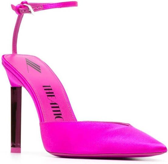 The Attico Perine satijnen pumps Roze