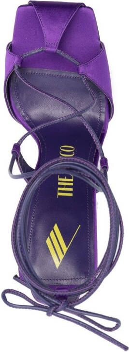 The Attico Adele 105 sandalen Paars