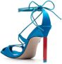 The Attico Adele 105 vetersandalen Blauw - Thumbnail 3