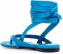 The Attico Beth sandalen Blauw - Thumbnail 3