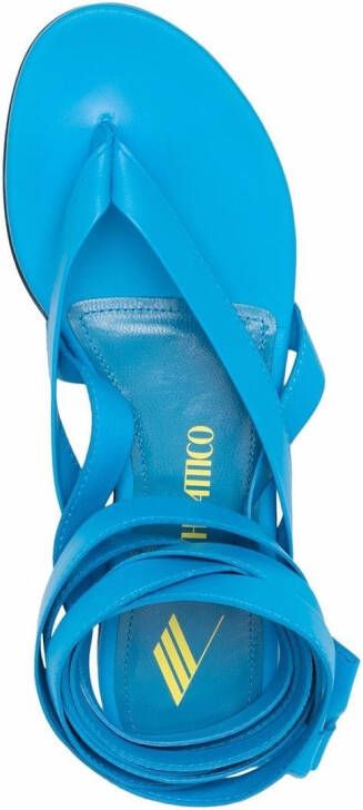 The Attico Beth sandalen Blauw