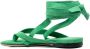 The Attico Beth sandalen met veters Groen - Thumbnail 3