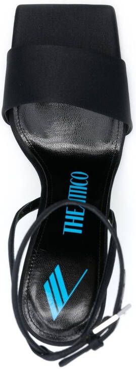 The Attico Cheope 105 sandalen Zwart