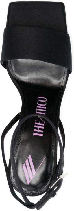 The Attico Cheope 105 sandalen Zwart