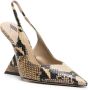 The Attico Cheope leren pumps Beige - Thumbnail 2