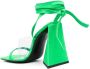 The Attico Isa sandalen met open neus Groen - Thumbnail 3